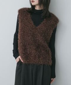 SENSE OF PLACE by URBAN RESEARCH / センスオブプレイス バイ アーバンリサーチ ベスト | モールフェザーニットベスト