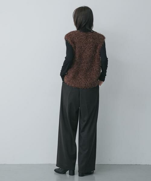 SENSE OF PLACE by URBAN RESEARCH / センスオブプレイス バイ アーバンリサーチ ベスト | モールフェザーニットベスト | 詳細6