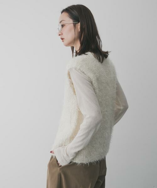 SENSE OF PLACE by URBAN RESEARCH / センスオブプレイス バイ アーバンリサーチ ベスト | モールフェザーニットベスト | 詳細10