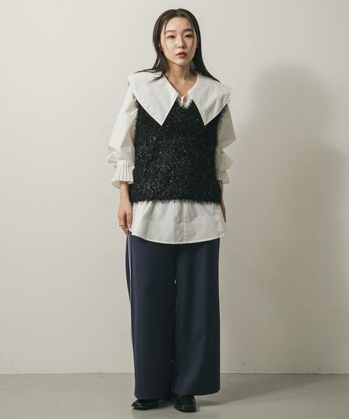 SENSE OF PLACE by URBAN RESEARCH / センスオブプレイス バイ アーバンリサーチ ベスト | モールフェザーニットベスト | 詳細17