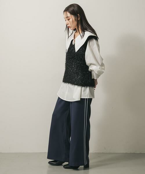 SENSE OF PLACE by URBAN RESEARCH / センスオブプレイス バイ アーバンリサーチ ベスト | モールフェザーニットベスト | 詳細18