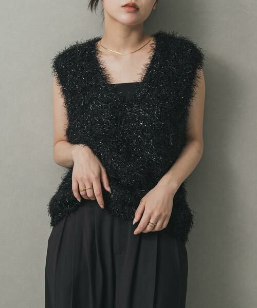 美品 IENA Wフェイスデザインベスト IENA♡Wフェイスデザインベスト