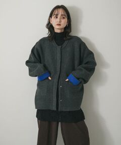 SENSE OF PLACE by URBAN RESEARCH / センスオブプレイス バイ アーバンリサーチ その他アウター | バイカラーニットコート