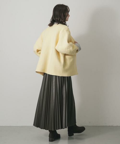 SENSE OF PLACE by URBAN RESEARCH / センスオブプレイス バイ アーバンリサーチ その他アウター | バイカラーニットコート | 詳細4