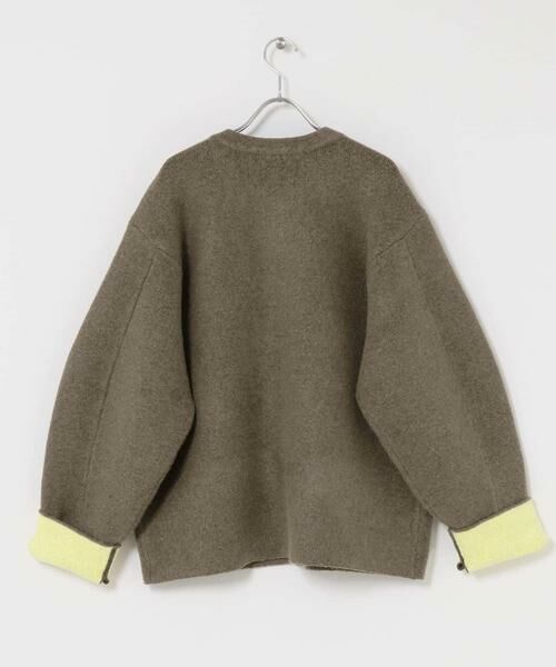 SENSE OF PLACE by URBAN RESEARCH / センスオブプレイス バイ アーバンリサーチ その他アウター | バイカラーニットコート | 詳細18