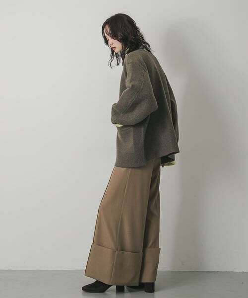 SENSE OF PLACE by URBAN RESEARCH / センスオブプレイス バイ アーバンリサーチ その他アウター | バイカラーニットコート | 詳細11