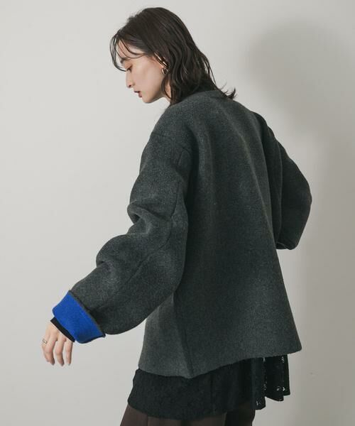 SENSE OF PLACE by URBAN RESEARCH / センスオブプレイス バイ アーバンリサーチ その他アウター | バイカラーニットコート | 詳細28