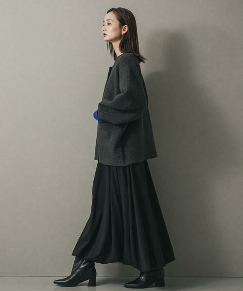 SENSE OF PLACE by URBAN RESEARCH / センスオブプレイス バイ アーバンリサーチ その他アウター | バイカラーニットコート | 詳細30