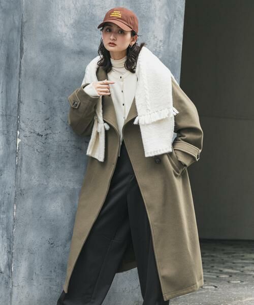 SENSE OF PLACE by URBAN RESEARCH / センスオブプレイス バイ アーバンリサーチ その他アウター | スタンドカラーロングコート | 詳細1