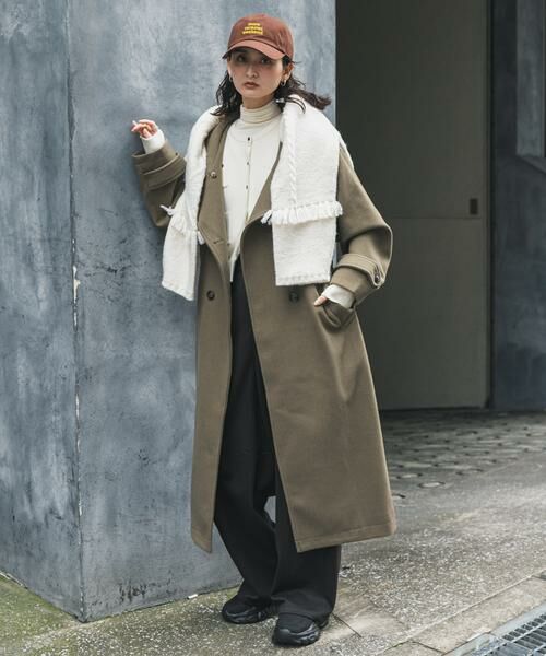 SENSE OF PLACE by URBAN RESEARCH / センスオブプレイス バイ アーバンリサーチ その他アウター | スタンドカラーロングコート | 詳細3