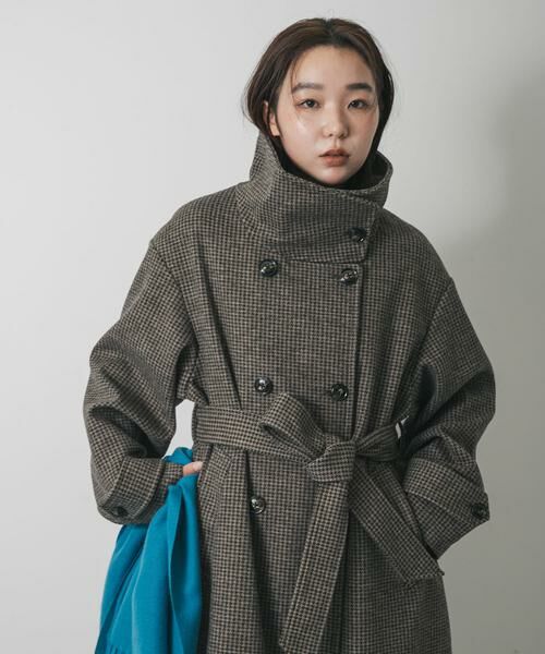 SENSE OF PLACE by URBAN RESEARCH / センスオブプレイス バイ アーバンリサーチ その他アウター | スタンドカラーロングコート | 詳細9