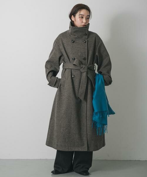 SENSE OF PLACE by URBAN RESEARCH / センスオブプレイス バイ アーバンリサーチ その他アウター | スタンドカラーロングコート | 詳細11