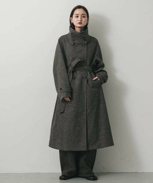 SENSE OF PLACE by URBAN RESEARCH / センスオブプレイス バイ アーバンリサーチ その他アウター | スタンドカラーロングコート | 詳細14