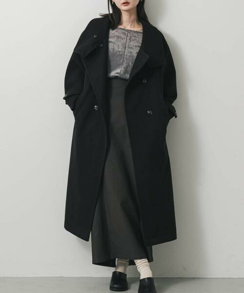 SENSE OF PLACE by URBAN RESEARCH / センスオブプレイス バイ アーバンリサーチ その他アウター | スタンドカラーロングコート | 詳細24