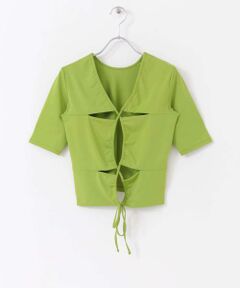 SENSE OF PLACE by URBAN RESEARCH / センスオブプレイス バイ アーバンリサーチ Tシャツ | 2WAYカットアウトトップ