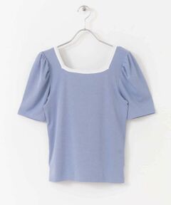 SENSE OF PLACE by URBAN RESEARCH / センスオブプレイス バイ アーバンリサーチ Tシャツ | 2WAY配色リブトップ