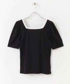 SENSE OF PLACE by URBAN RESEARCH / センスオブプレイス バイ アーバンリサーチ Tシャツ | 2WAY配色リブトップ