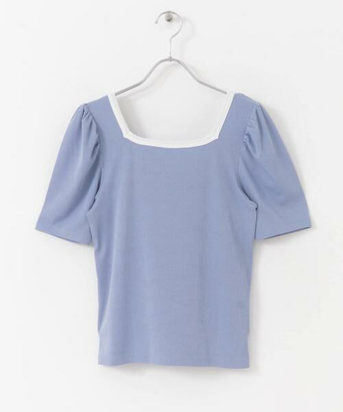 SENSE OF PLACE by URBAN RESEARCH / センスオブプレイス バイ アーバンリサーチ Tシャツ | 2WAY配色リブトップ | 詳細3