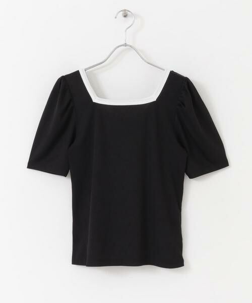 SENSE OF PLACE by URBAN RESEARCH / センスオブプレイス バイ アーバンリサーチ Tシャツ | 2WAY配色リブトップ | 詳細4