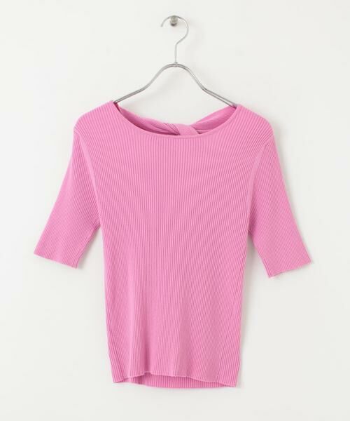 SENSE OF PLACE by URBAN RESEARCH / センスオブプレイス バイ アーバンリサーチ Tシャツ | 2WAYカットアウトニットトップ | 詳細2