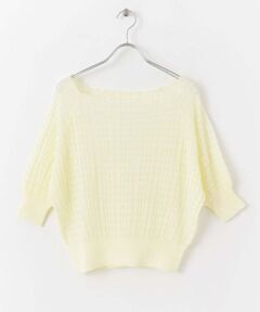 SENSE OF PLACE by URBAN RESEARCH / センスオブプレイス バイ アーバンリサーチ ニット・セーター | シアージャガードカラーニットトップ