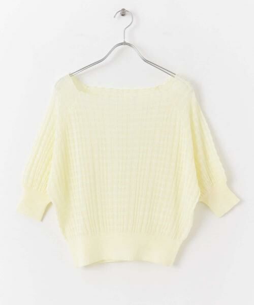 SENSE OF PLACE by URBAN RESEARCH / センスオブプレイス バイ アーバンリサーチ ニット・セーター | シアージャガードカラーニットトップ | 詳細4