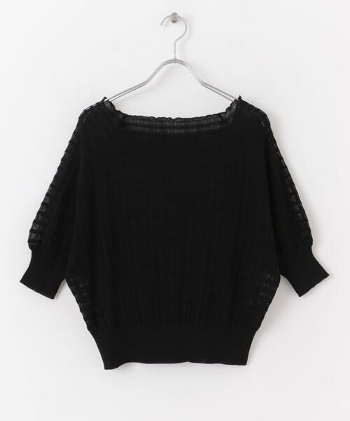 SENSE OF PLACE by URBAN RESEARCH / センスオブプレイス バイ アーバンリサーチ ニット・セーター | シアージャガードカラーニットトップ | 詳細5