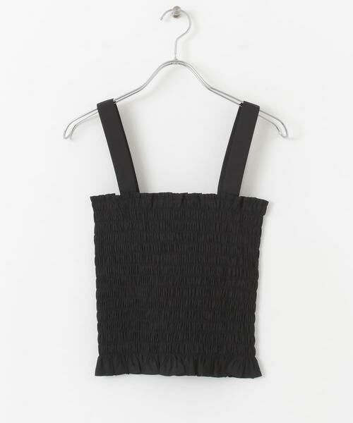 SENSE OF PLACE by URBAN RESEARCH / センスオブプレイス バイ アーバンリサーチ キャミソール・チューブトップ | シャーリングフリルトップ | 詳細4