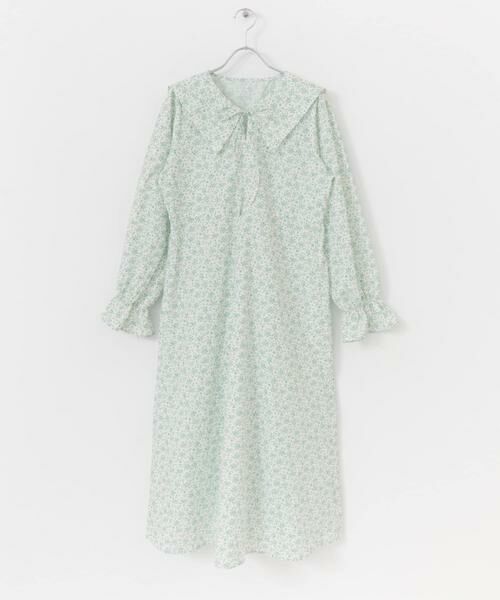 SENSE OF PLACE by URBAN RESEARCH / センスオブプレイス バイ アーバンリサーチ ワンピース | 花柄セーラーカラーロングワンピース | 詳細1