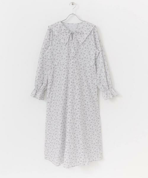 SENSE OF PLACE by URBAN RESEARCH / センスオブプレイス バイ アーバンリサーチ ワンピース | 花柄セーラーカラーロングワンピース | 詳細4