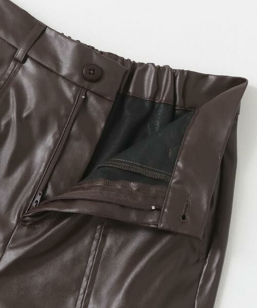 SENSE OF PLACE by URBAN RESEARCH / センスオブプレイス バイ アーバンリサーチ その他パンツ | フェイクレザーセンターシームパンツ | 詳細2