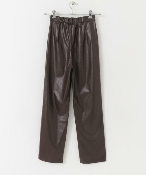 SENSE OF PLACE by URBAN RESEARCH / センスオブプレイス バイ アーバンリサーチ その他パンツ | フェイクレザーセンターシームパンツ | 詳細3