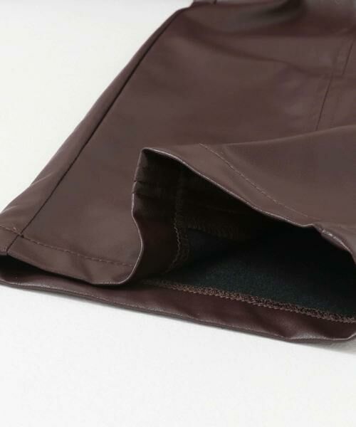 SENSE OF PLACE by URBAN RESEARCH / センスオブプレイス バイ アーバンリサーチ その他パンツ | フェイクレザーセンターシームパンツ | 詳細4