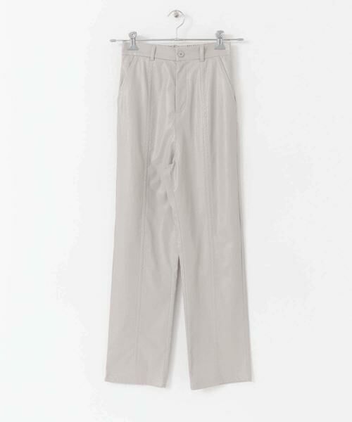 SENSE OF PLACE by URBAN RESEARCH / センスオブプレイス バイ アーバンリサーチ その他パンツ | フェイクレザーセンターシームパンツ | 詳細6