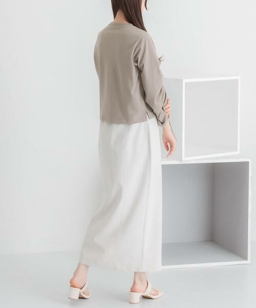 SENSE OF PLACE by URBAN RESEARCH / センスオブプレイス バイ アーバンリサーチ Tシャツ | ギャザースリーブクロップドTシャツ | 詳細5