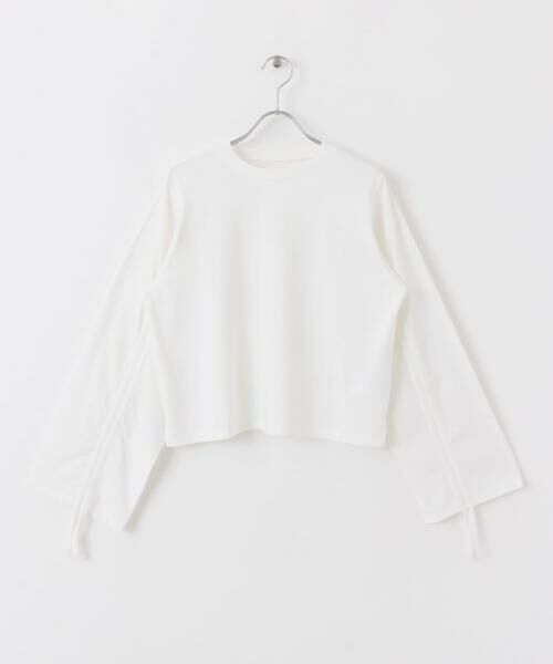 SENSE OF PLACE by URBAN RESEARCH / センスオブプレイス バイ アーバンリサーチ Tシャツ | ギャザースリーブクロップドTシャツ | 詳細21