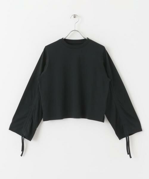 SENSE OF PLACE by URBAN RESEARCH / センスオブプレイス バイ アーバンリサーチ Tシャツ | ギャザースリーブクロップドTシャツ | 詳細30