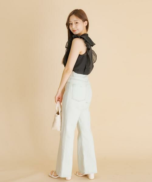 SENSE OF PLACE by URBAN RESEARCH / センスオブプレイス バイ アーバンリサーチ シャツ・ブラウス | シアーラッフルブラウス | 詳細18