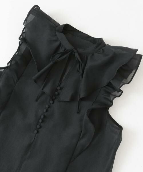 SENSE OF PLACE by URBAN RESEARCH / センスオブプレイス バイ アーバンリサーチ シャツ・ブラウス | シアーラッフルブラウス | 詳細21