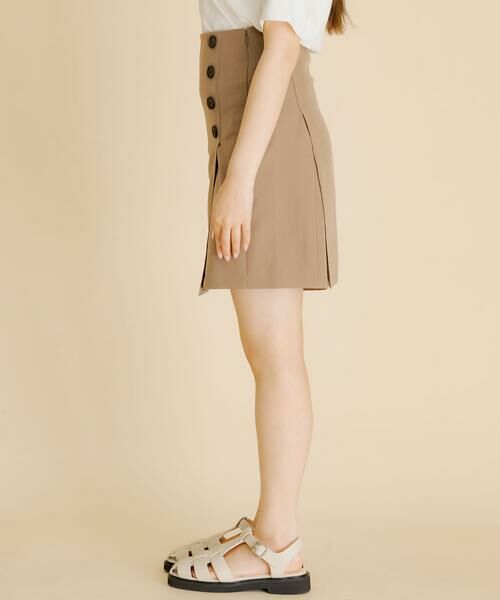 SENSE OF PLACE by URBAN RESEARCH / センスオブプレイス バイ アーバンリサーチ ショート・ハーフ・半端丈パンツ | ハイウエストスカショーパン | 詳細10