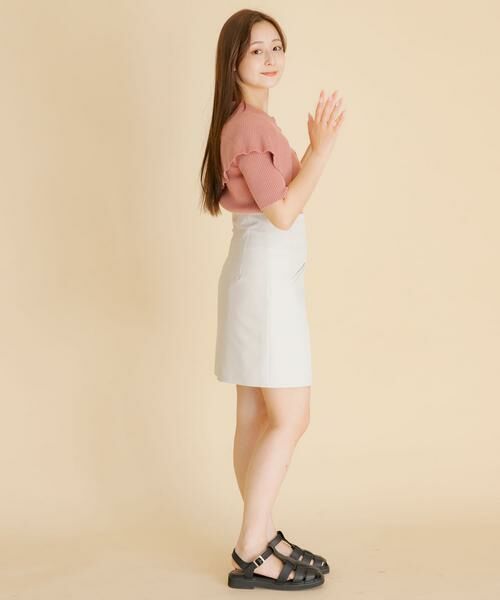 SENSE OF PLACE by URBAN RESEARCH / センスオブプレイス バイ アーバンリサーチ ショート・ハーフ・半端丈パンツ | ハイウエストスカショーパン | 詳細26