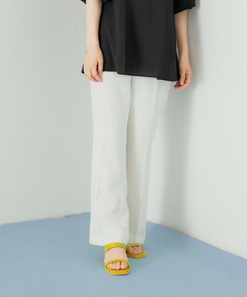 SENSE OF PLACE by URBAN RESEARCH / センスオブプレイス バイ アーバンリサーチ その他パンツ | ハイウエストセミフレアパンツ | 詳細20