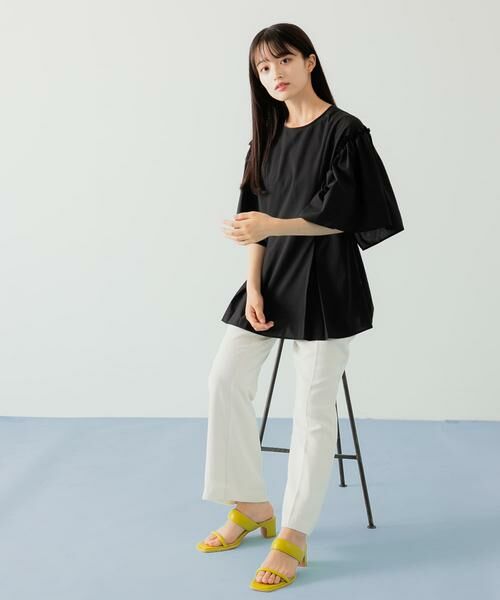 SENSE OF PLACE by URBAN RESEARCH / センスオブプレイス バイ アーバンリサーチ その他パンツ | ハイウエストセミフレアパンツ | 詳細22