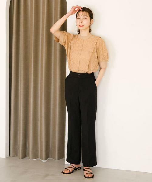SENSE OF PLACE by URBAN RESEARCH / センスオブプレイス バイ アーバンリサーチ その他パンツ | ハイウエストセミフレアパンツ | 詳細25