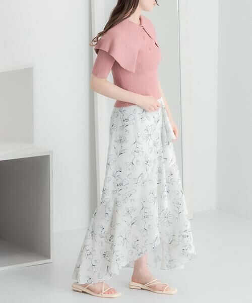 SENSE OF PLACE by URBAN RESEARCH / センスオブプレイス バイ アーバンリサーチ スカート | フラワープリントフリルスカート | 詳細16