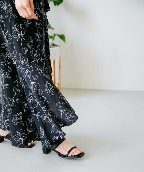 SENSE OF PLACE by URBAN RESEARCH / センスオブプレイス バイ アーバンリサーチ スカート | フラワープリントフリルスカート | 詳細25
