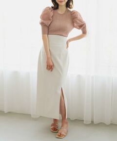 SENSE OF PLACE by URBAN RESEARCH / センスオブプレイス バイ アーバンリサーチ スカート | ストレッチスリットスカート