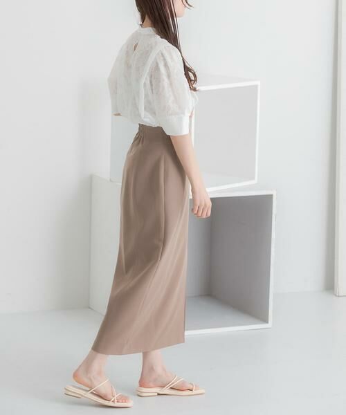 SENSE OF PLACE by URBAN RESEARCH / センスオブプレイス バイ アーバンリサーチ スカート | ストレッチスリットスカート | 詳細7