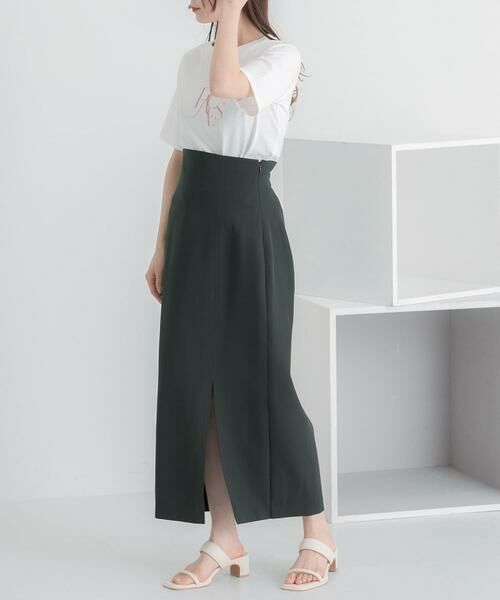 SENSE OF PLACE by URBAN RESEARCH / センスオブプレイス バイ アーバンリサーチ スカート | ストレッチスリットスカート | 詳細28