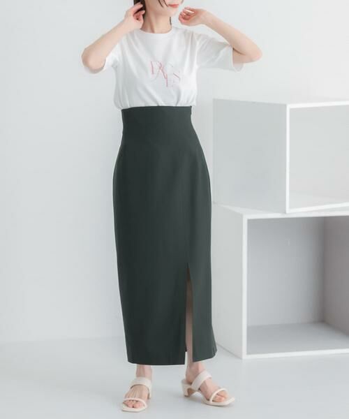 SENSE OF PLACE by URBAN RESEARCH / センスオブプレイス バイ アーバンリサーチ スカート | ストレッチスリットスカート | 詳細23